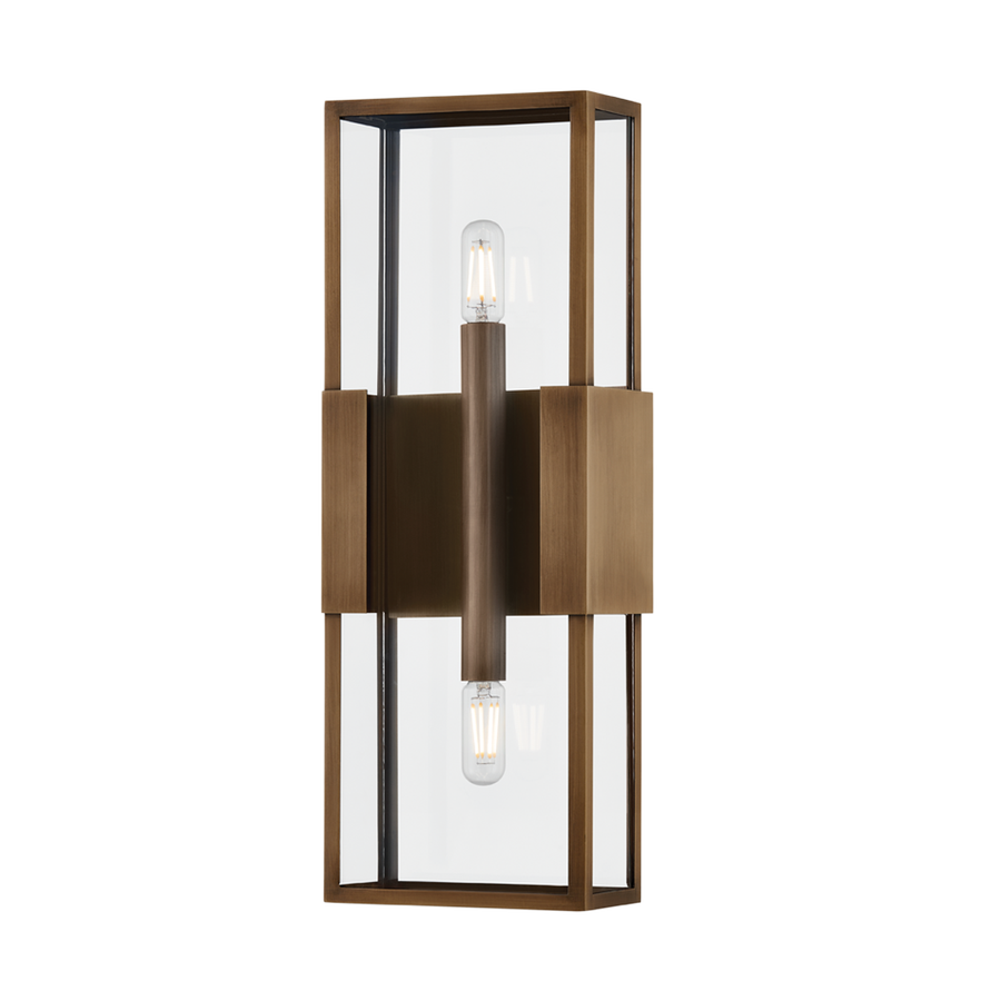 Troy Lighting Santa Clara Exterior Wall Sconce — B2918-PBR