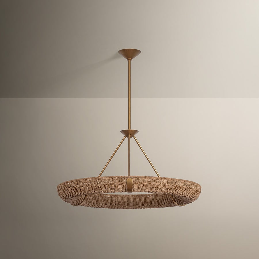 Troy Lighting Floyd Chandelier — F3836-PGL