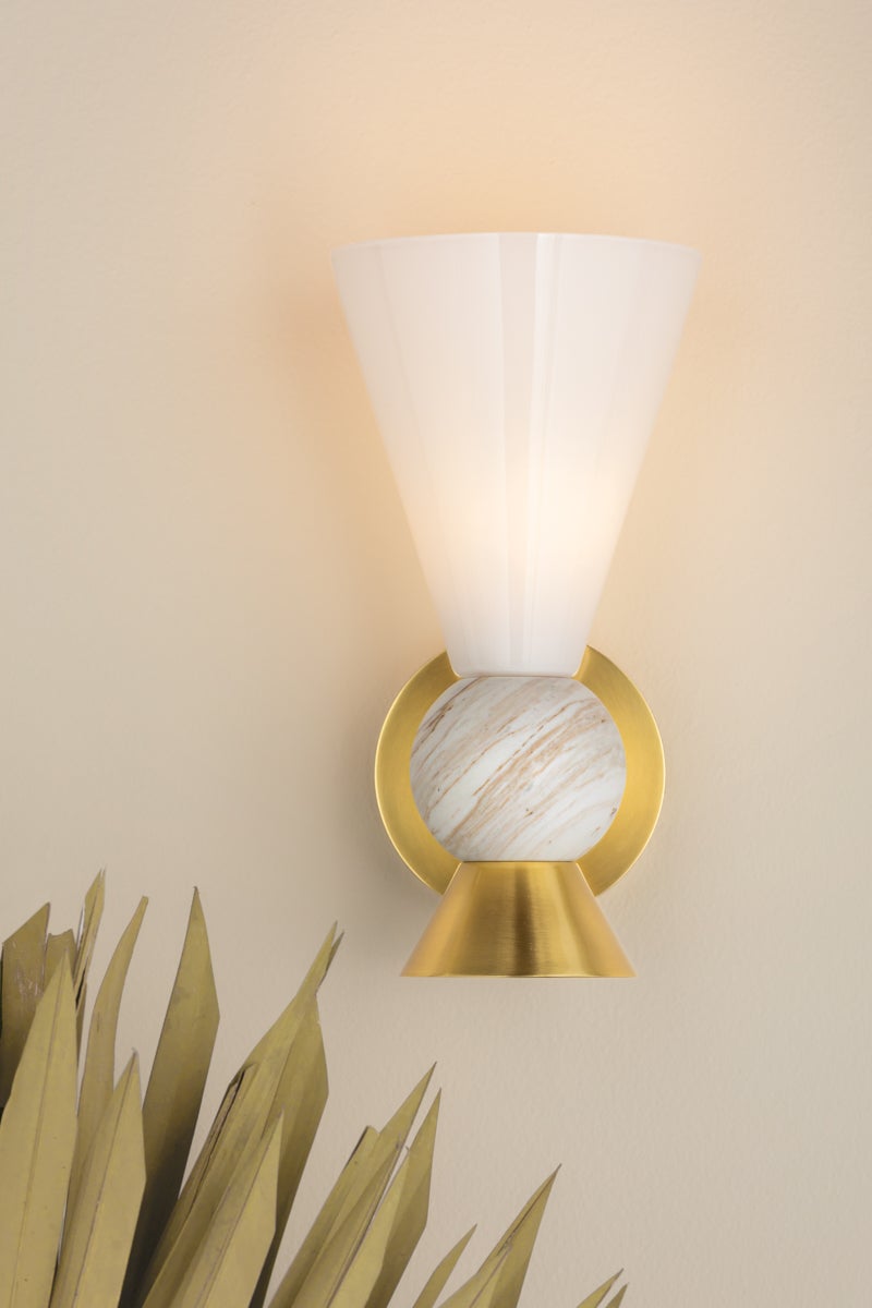 Mitzi Mona Wall Sconce — H908101-AGB