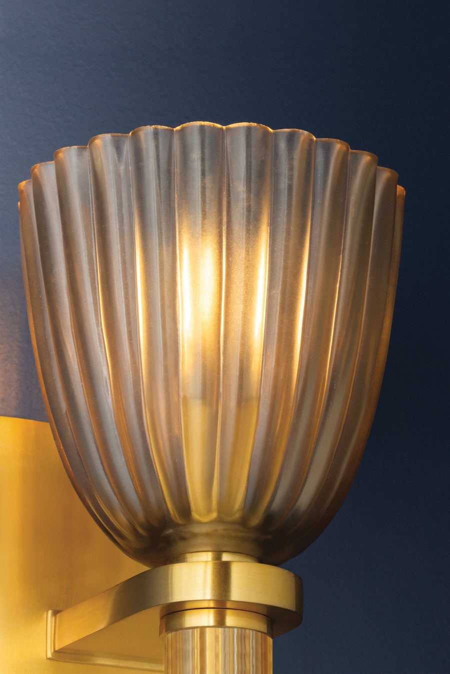 Hudson Valley Lighting COLUMBUS Wall Sconce — Aged Brass