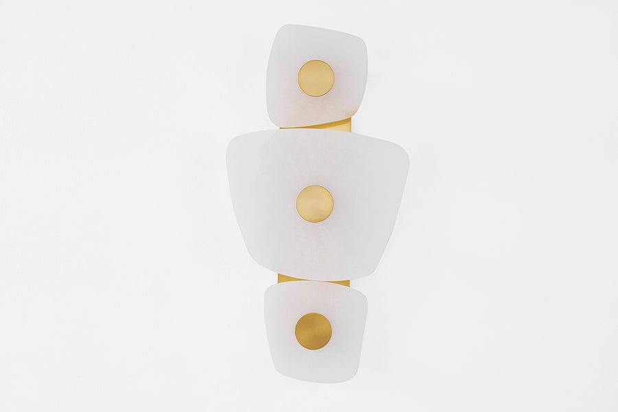 Hudson Valley Lighting HOLMDEL Wall Sconce — Aged Brass
