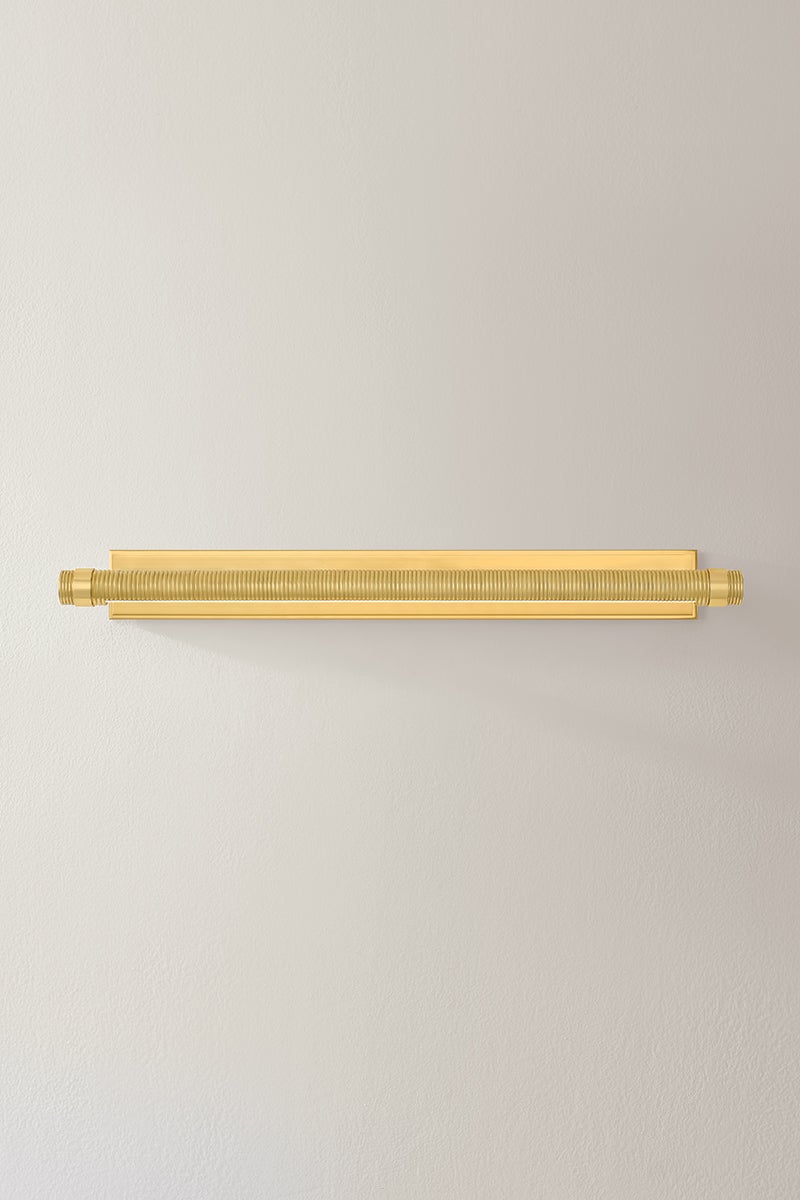 Hudson Valley Lighting Duell Picture Light — Aged Brass