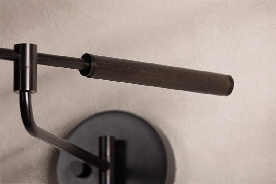 Troy Lighting NOVEL Plug-in Sconce — PTL1308-BRZ