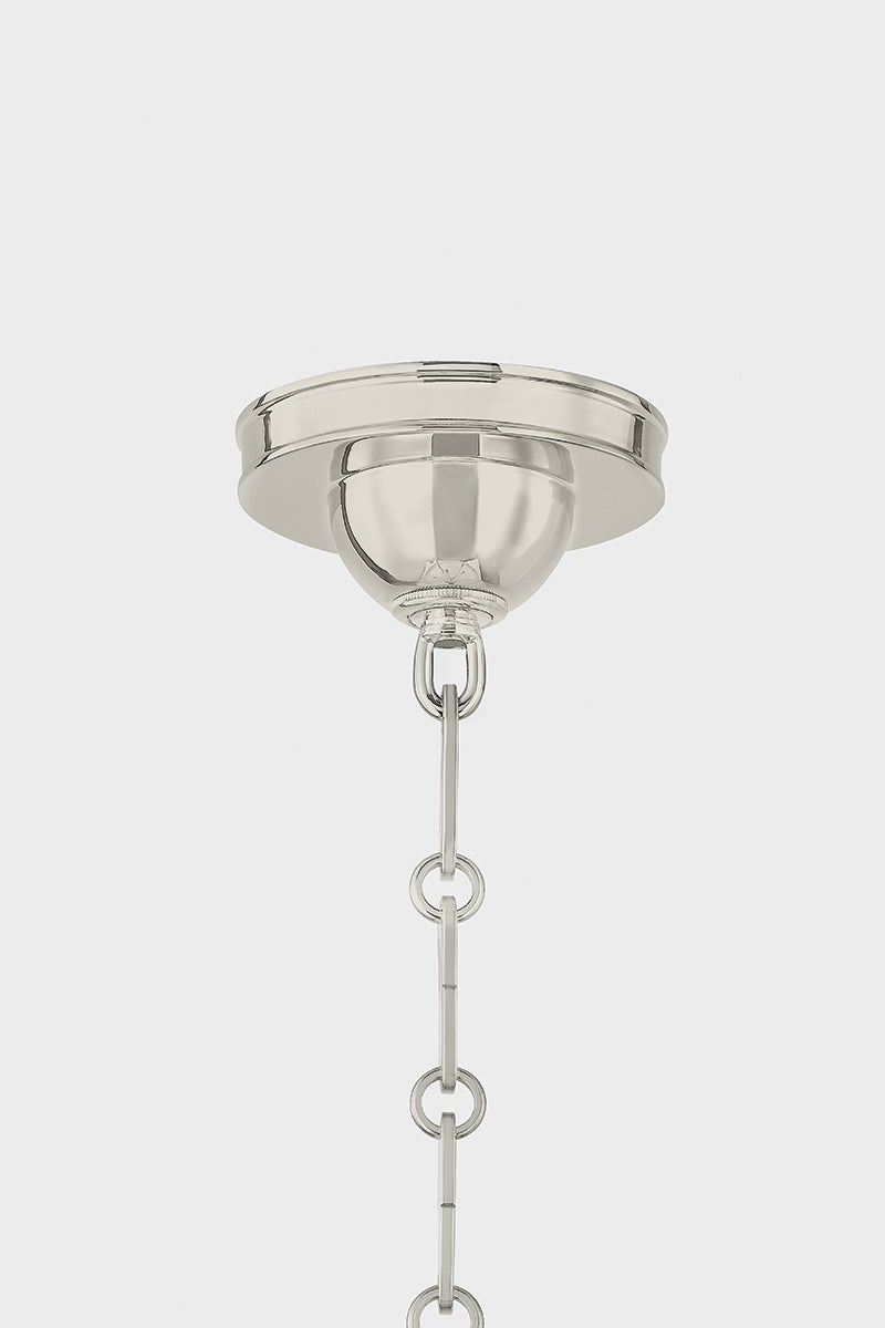 Hudson Valley Lighting Cambridge Chandelier — MDS121-PN/FBL
