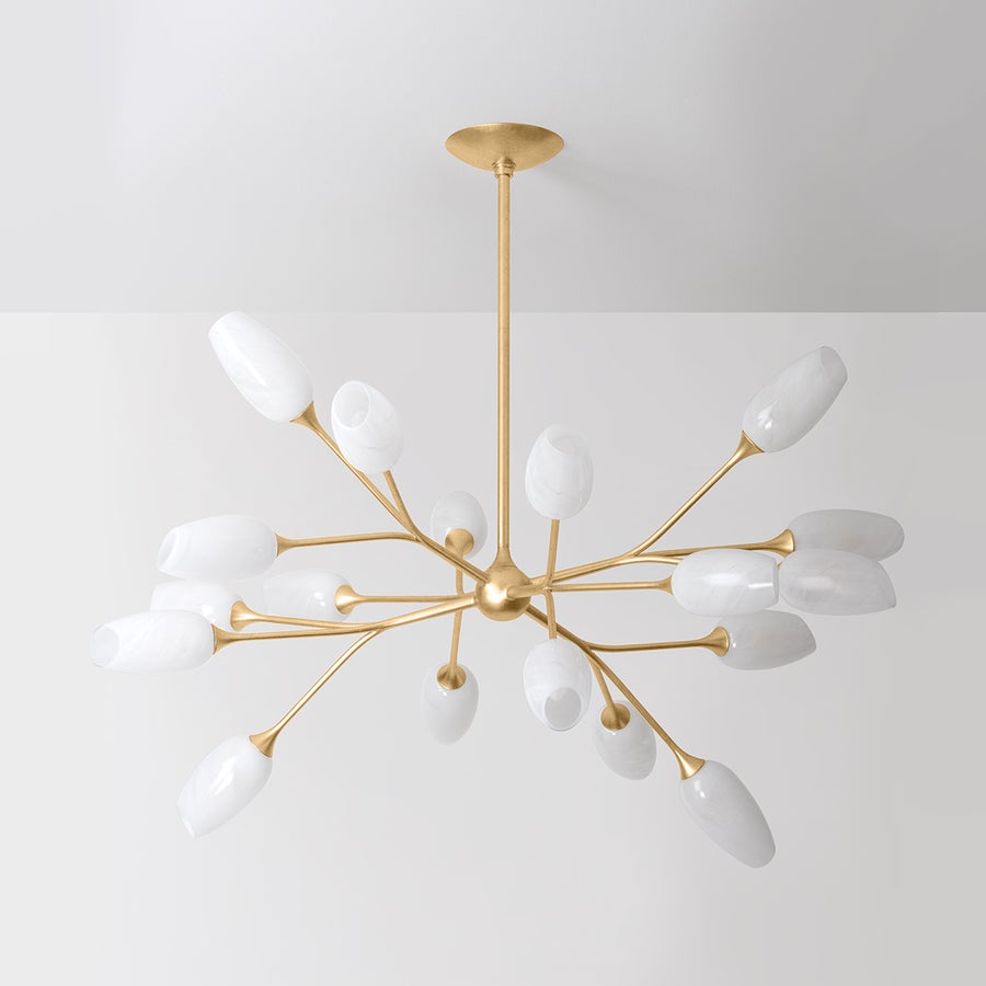 Troy Lighting Aldean Chandelier — F2144-VGL