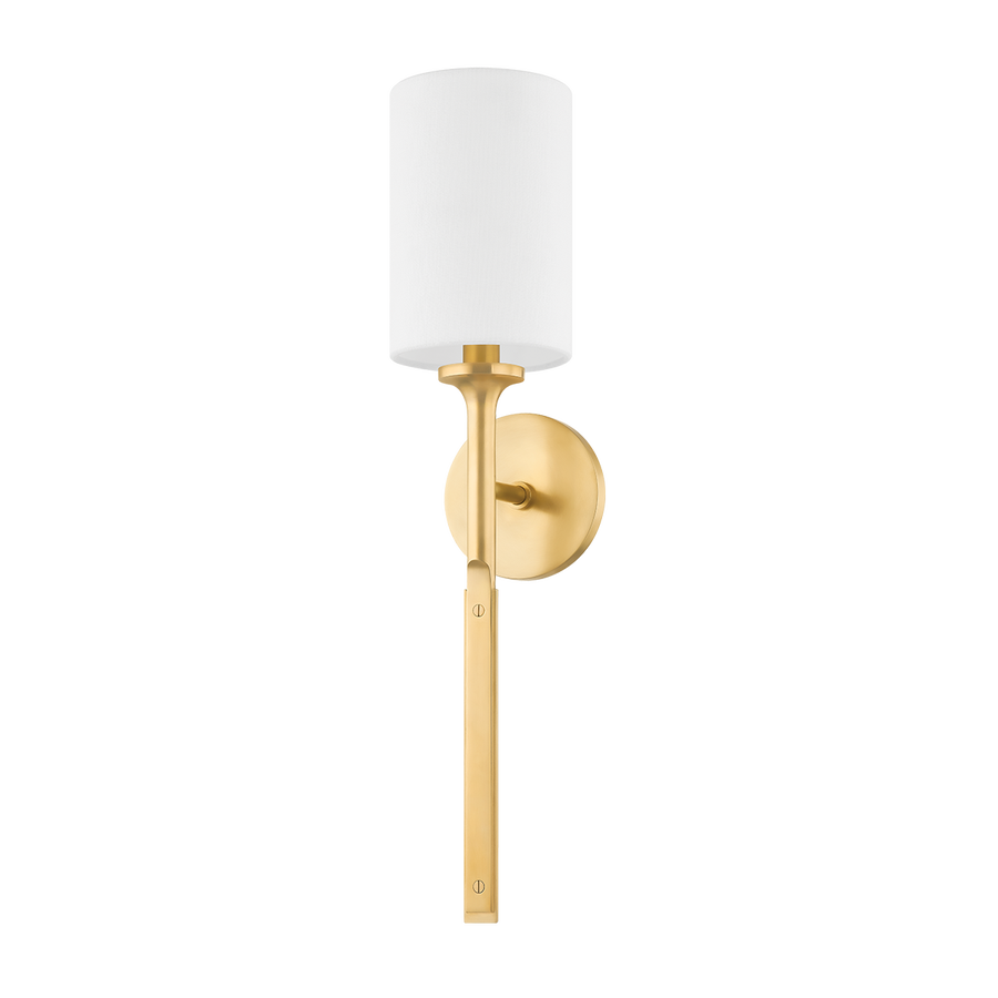 Hudson Valley Lighting BREWSTER Wall Sconce — Aged Brass
