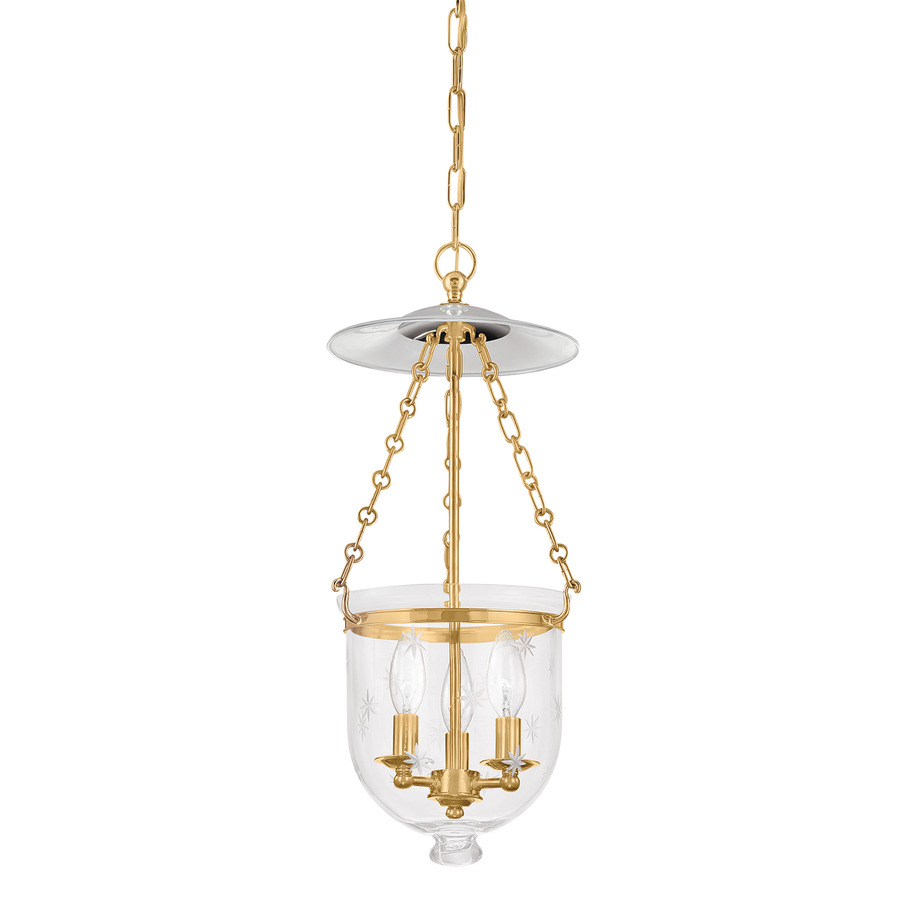 Hudson Valley Lighting Hampton Pendant — 252-AGB-C3