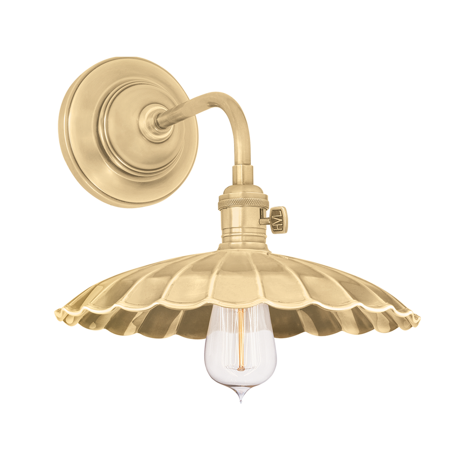 Hudson Valley Lighting Heirloom Wall Sconce — 8000-AGB-MS3