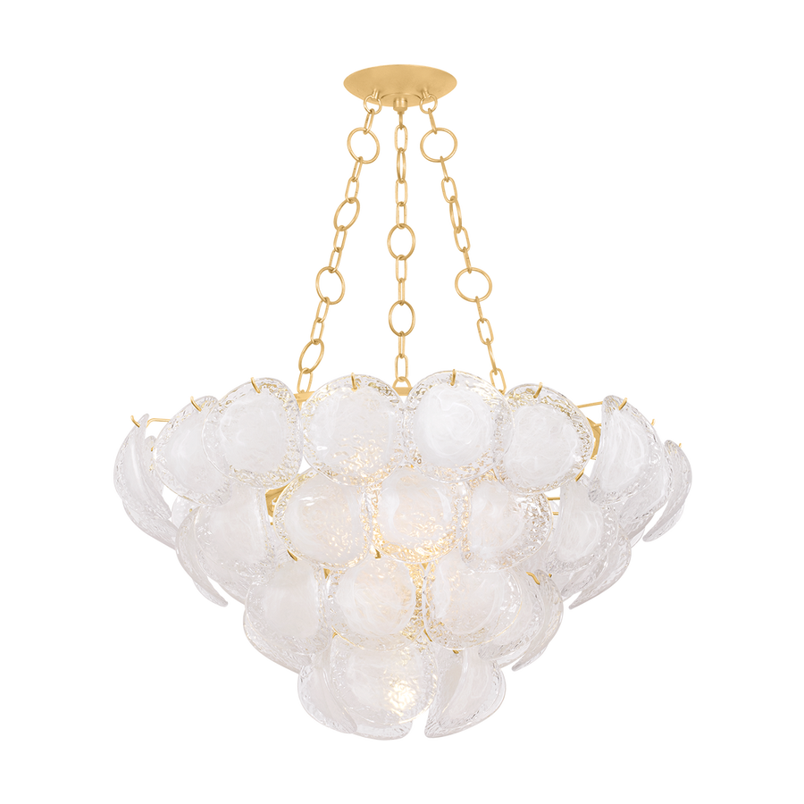 Hudson Valley Lighting Cedar Hill Chandelier — Vintage Gold Leaf