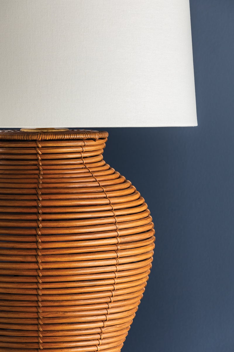 Hudson Valley Lighting Newark Table Lamp — Vintage Gold Leaf