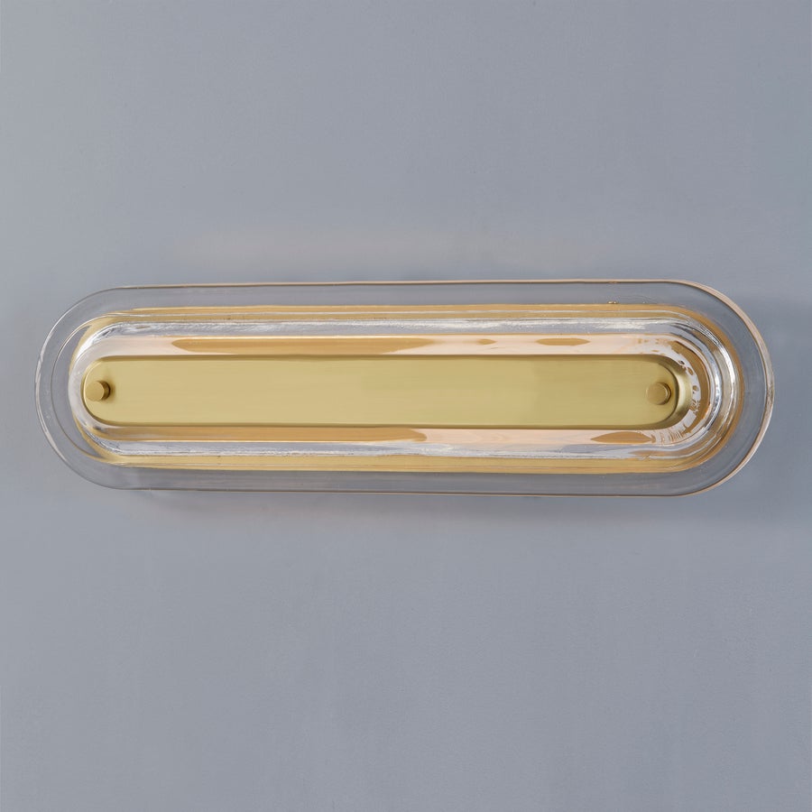 Hudson Valley Lighting Litton Wall Sconce — Aged Brass