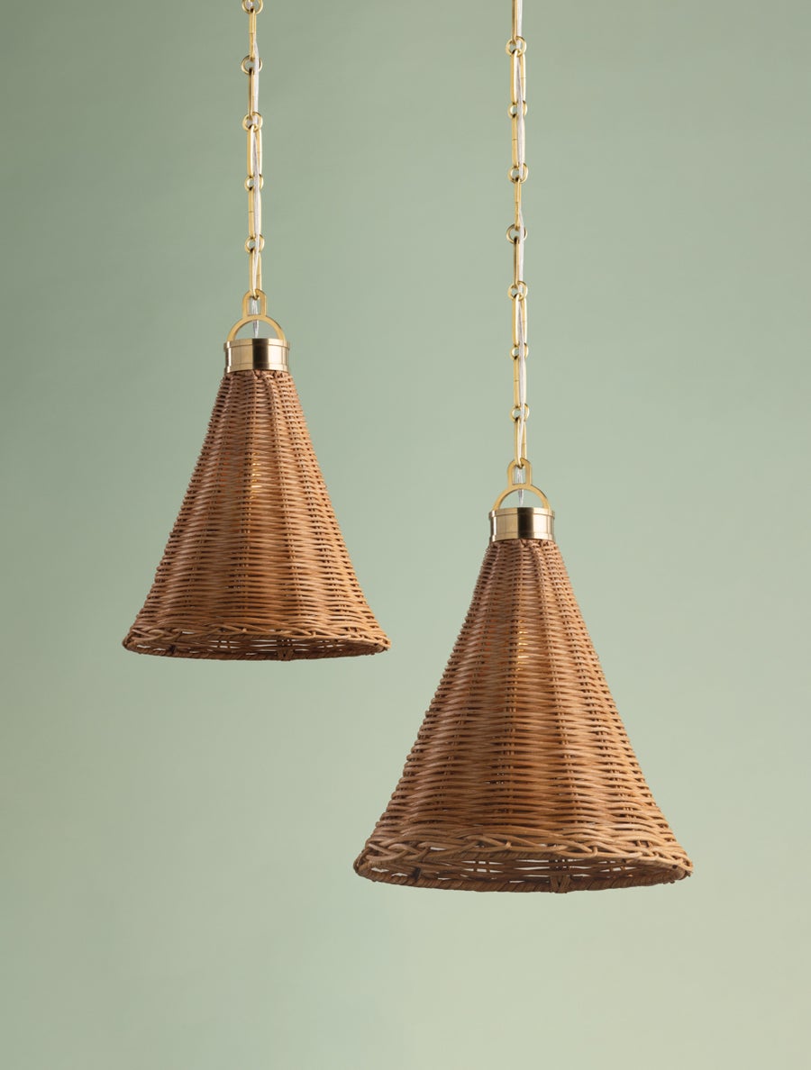 Hudson Valley Lighting Kensington Pendant — Aged Brass