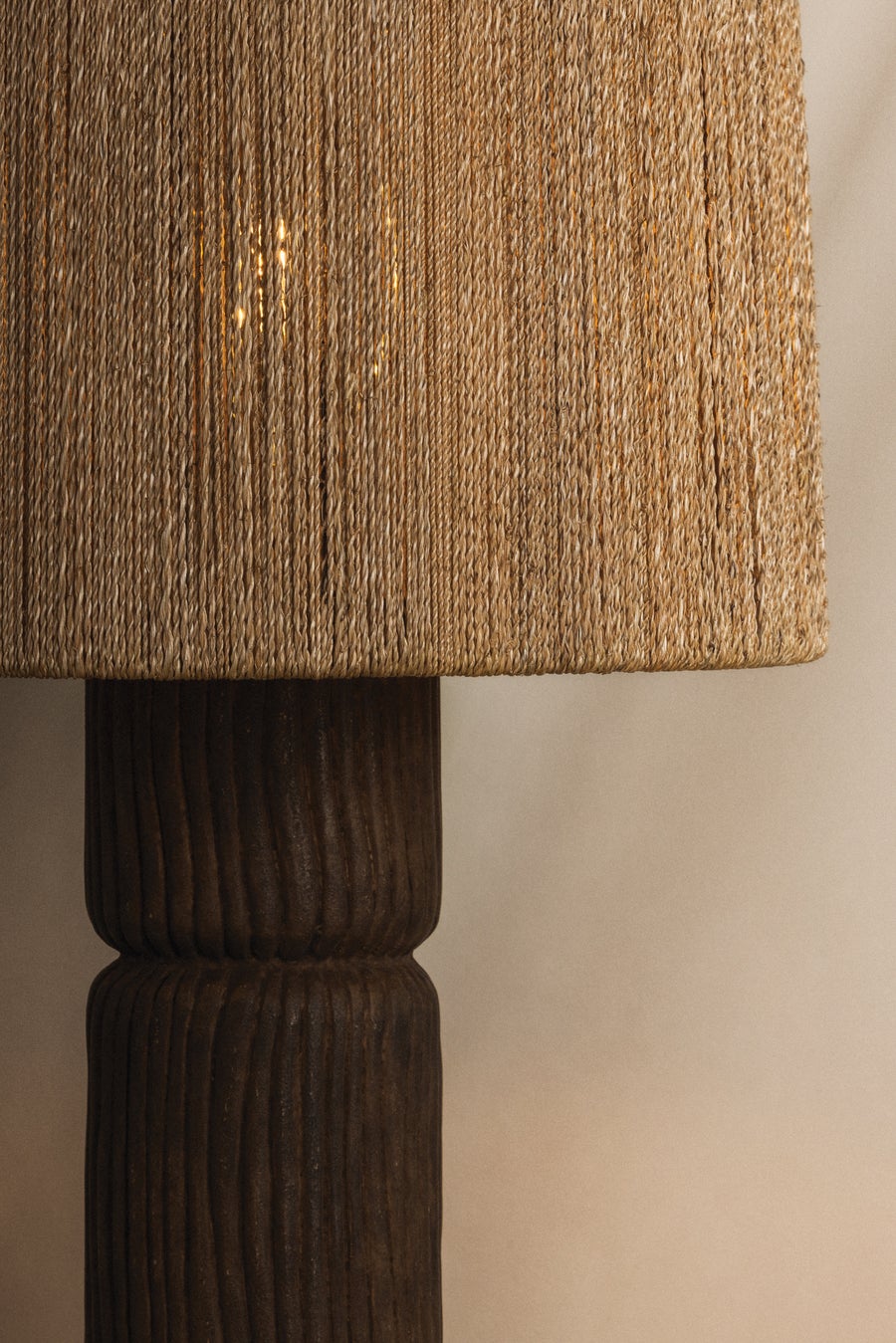 Troy Lighting Folk Table Lamp — PTL1427-PBR/CSK