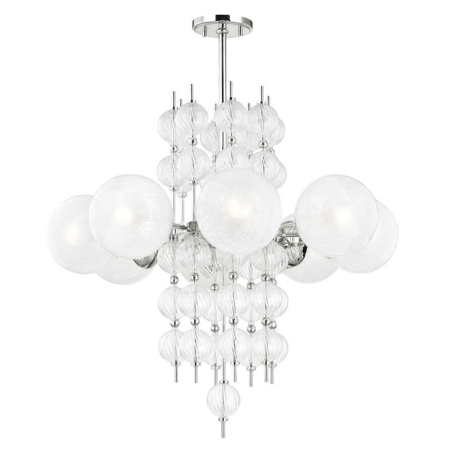 Hudson Valley Lighting Calypso Chandelier — Polished Nickel