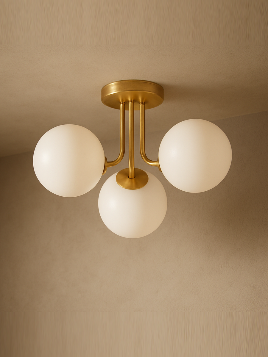 Mitzi Stella Semi Flush — H105603-AGB