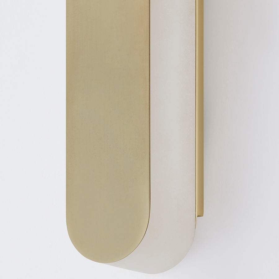 Hudson Valley Lighting BRIARWOOD Wall Sconce — Aged Brass