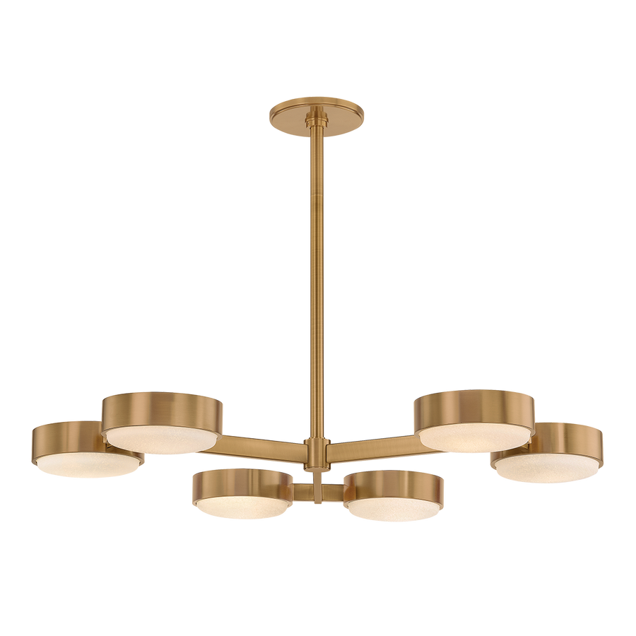 Troy Lighting RORY Chandelier — C1340-PBR