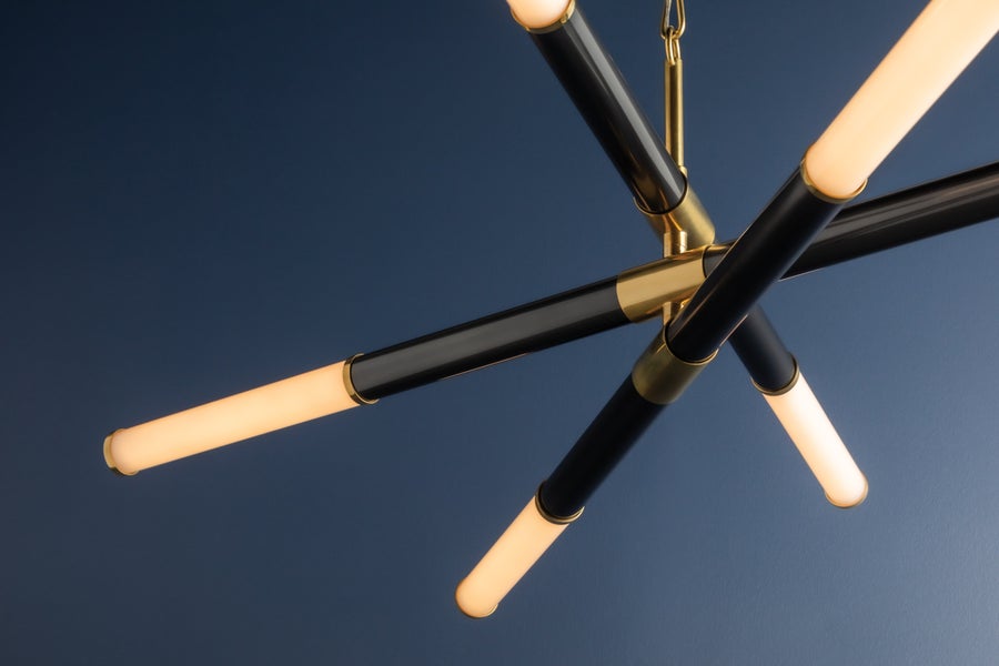 Hudson Valley Lighting Huntington Chandelier — 7066-AOB