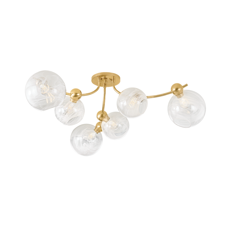 Corbett Lighting ASTRAIA Semi Flush — 450-54-VB