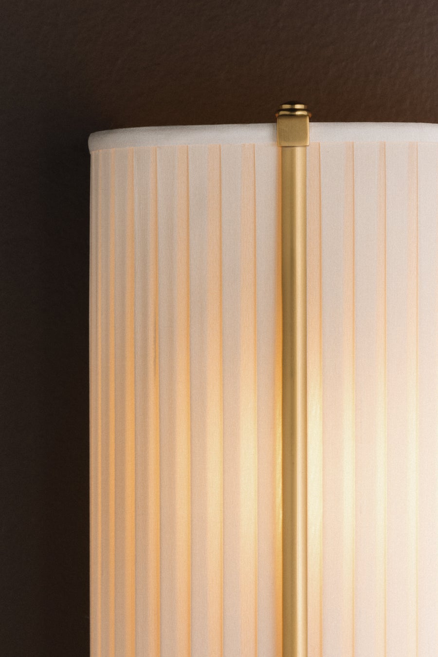 Hudson Valley Lighting Cornell Wall Sconce — Aged Brass