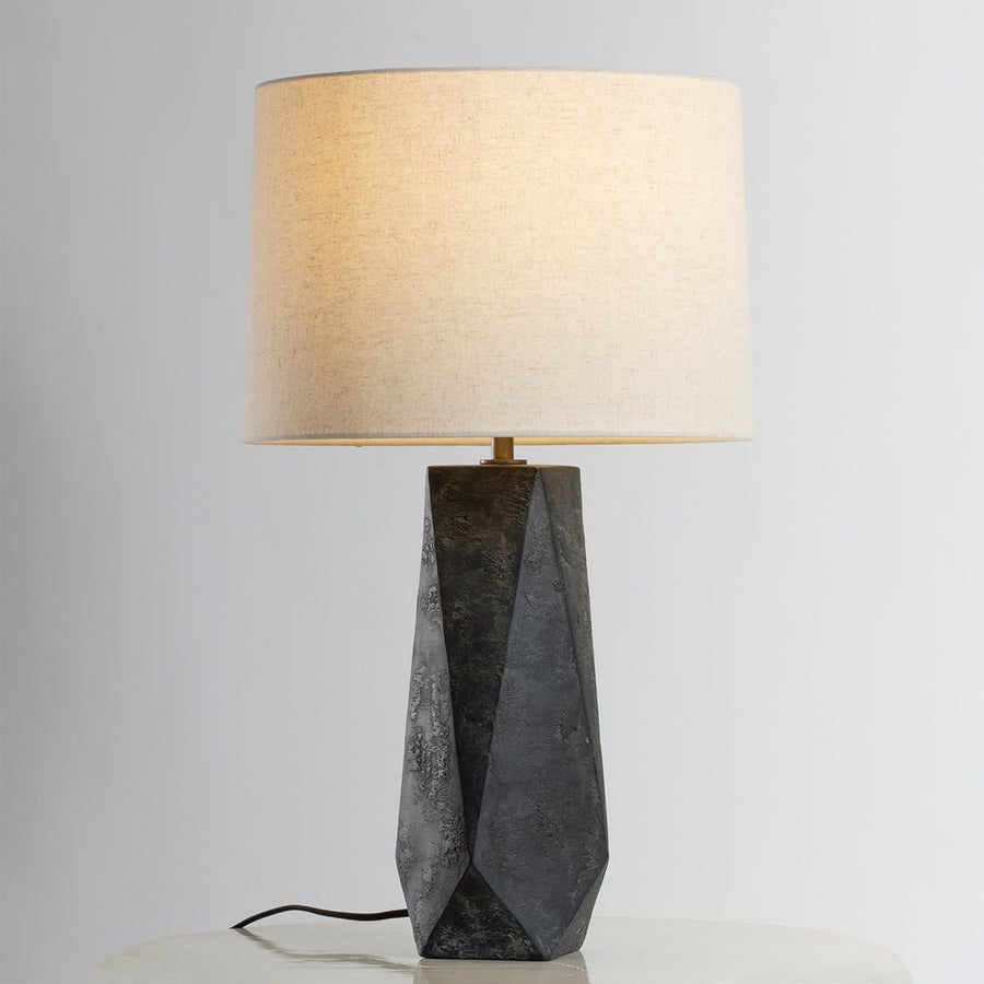 Troy Lighting Coronado Table Lamp — PTL1129-PBR/CHB