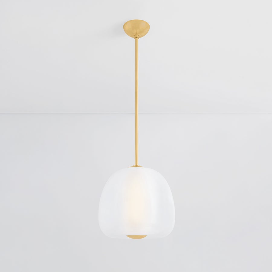Hudson Valley Lighting SCRANTON Pendant — Aged Brass