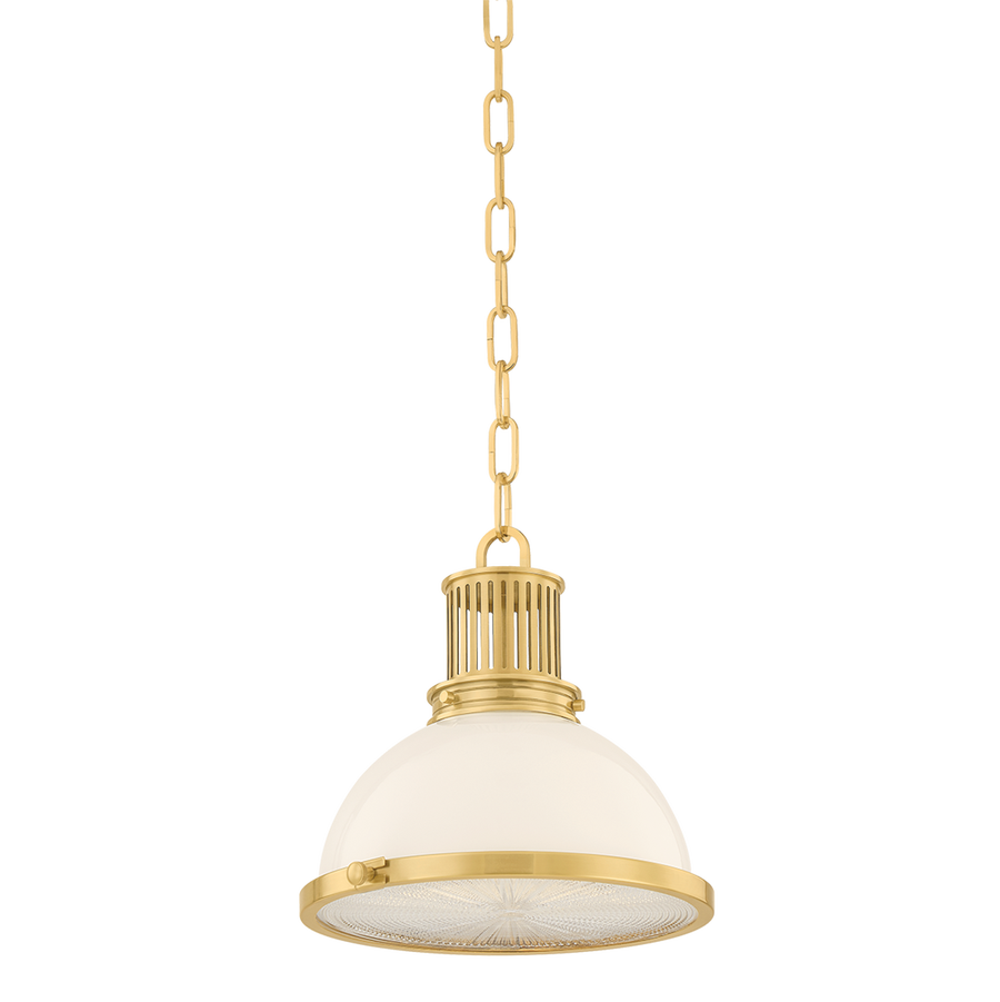 Hudson Valley Lighting Pinesbridge Pendant — Aged Brass