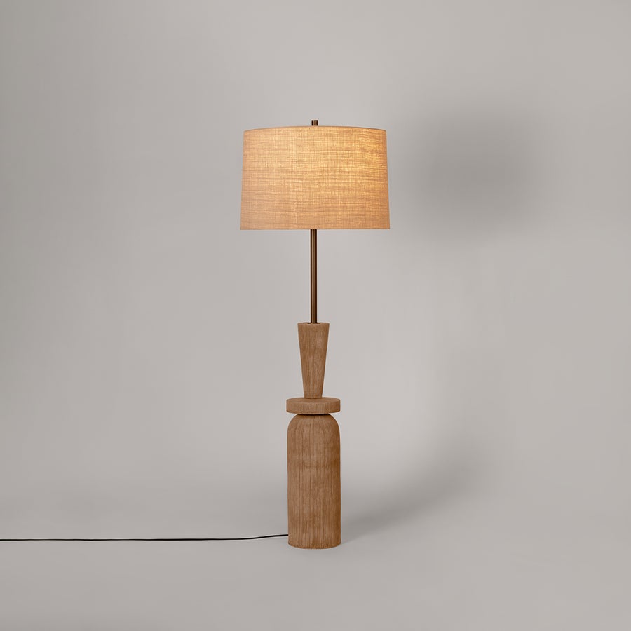 Hudson Valley Lighting KINLOCH Floor Lamp — L1164-BRL/CAB