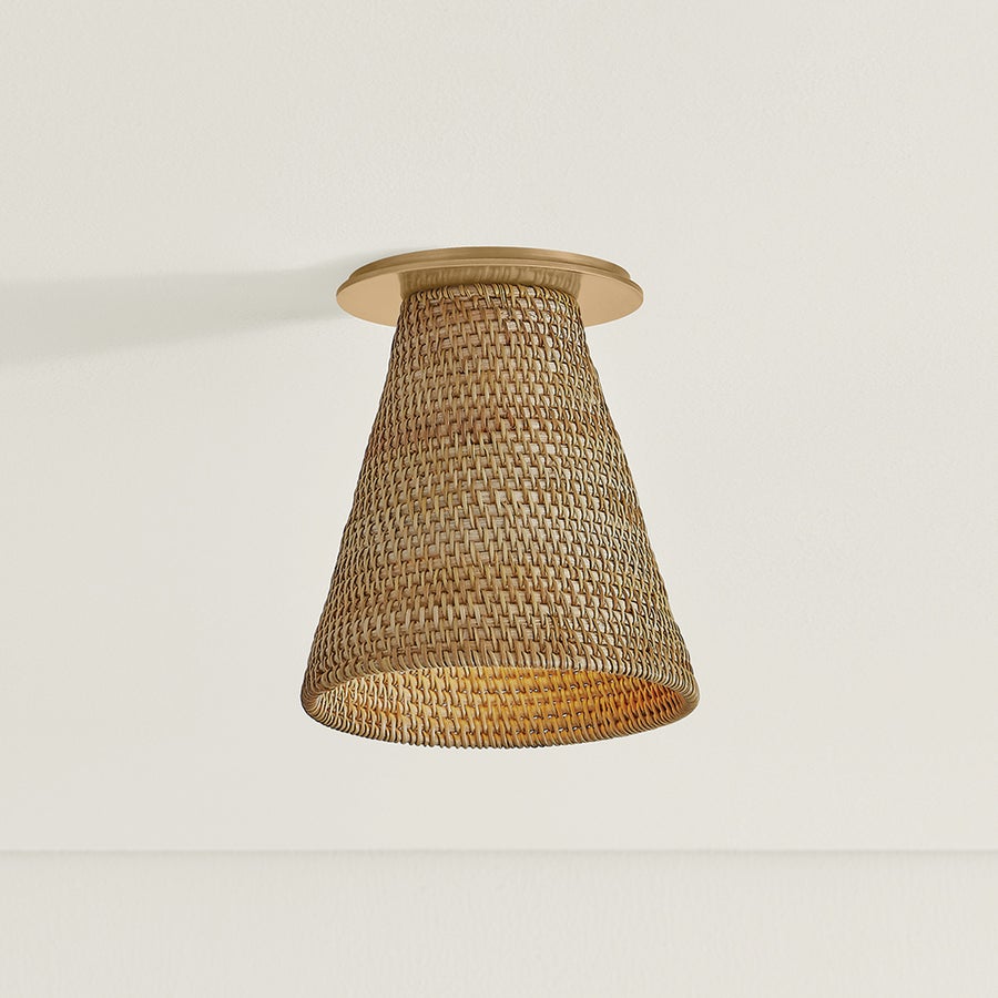 Troy Lighting MENIFEE FLUSH MOUNT — C3106-PBR
