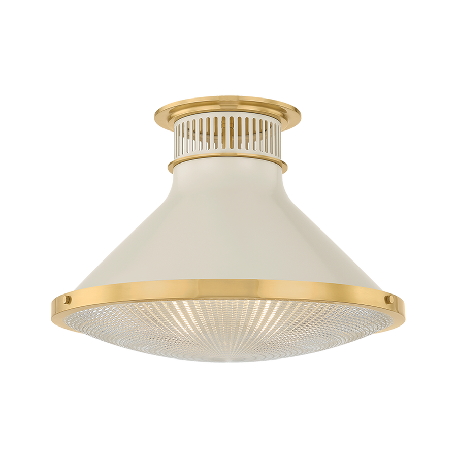 Hudson Valley Lighting Highclere Flush Mount — MDS2403-AGB/OW
