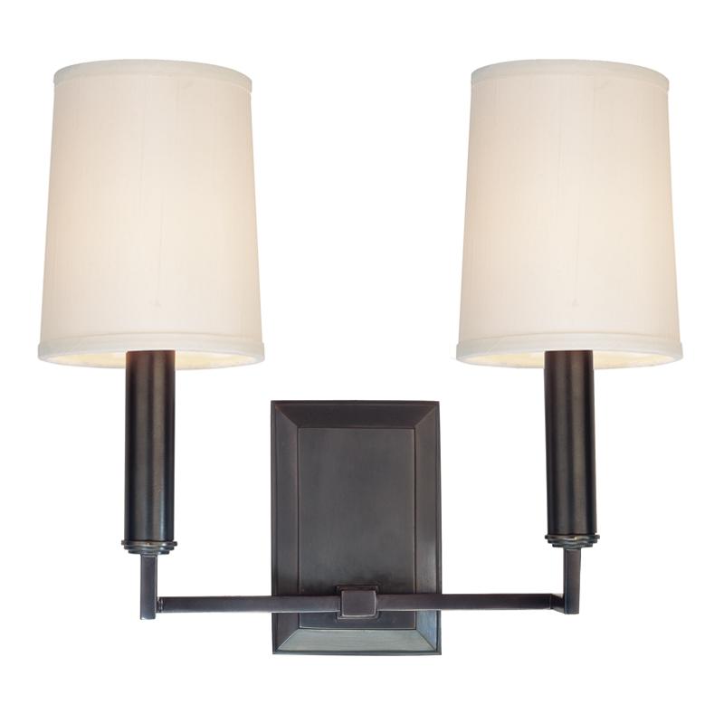 Hudson Valley Lighting Clinton Wall Sconce — Old Bronze