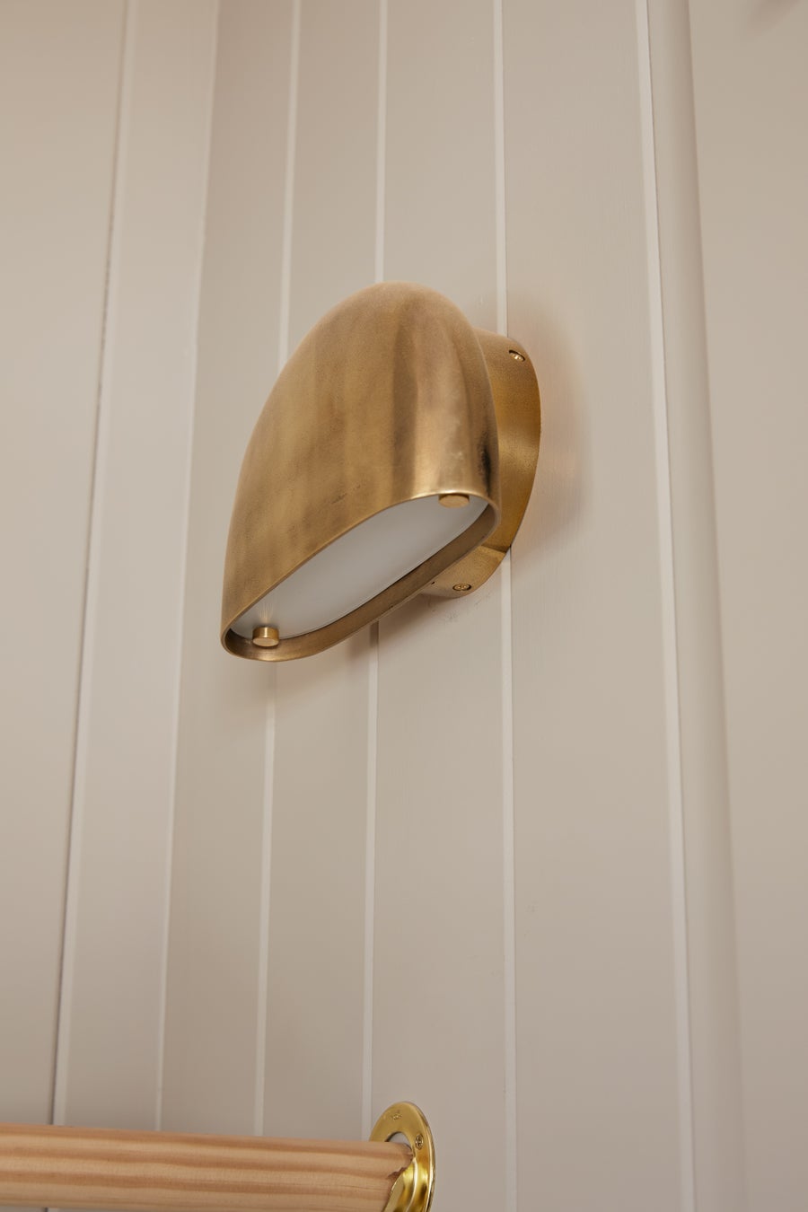 Hudson Valley Lighting Diggs Wall Sconce — Aged Brass