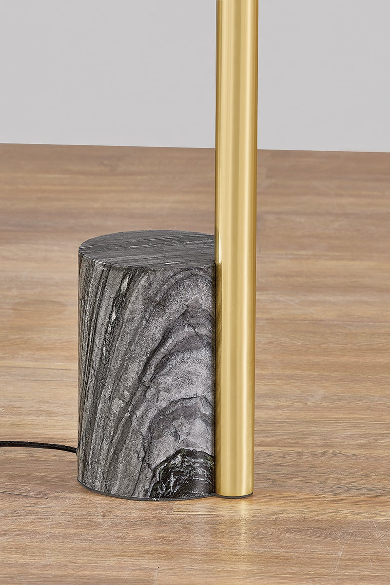 Hudson Valley Lighting CIRCLEVILLE Floor Lamp — Aged Brass
