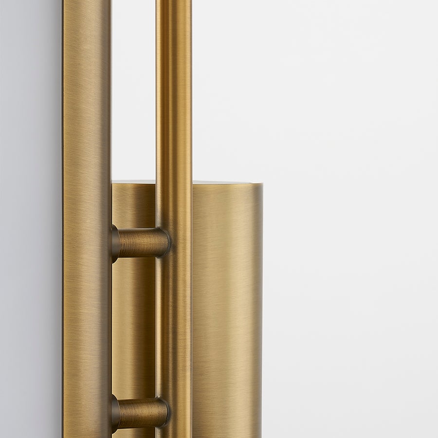 Troy Lighting TITUS Pendant — F3208-PBR/SBK