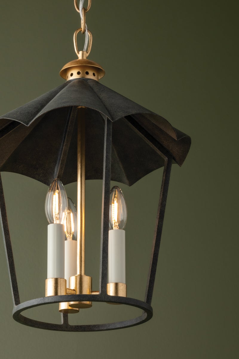 Troy Lighting WILDOMAR Lantern — F3714-VGL/FRN