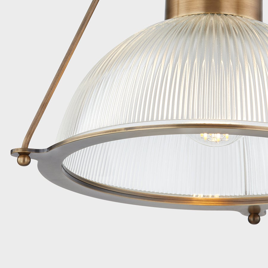 Troy Lighting GLINT Semi Flush — C2115-PBR