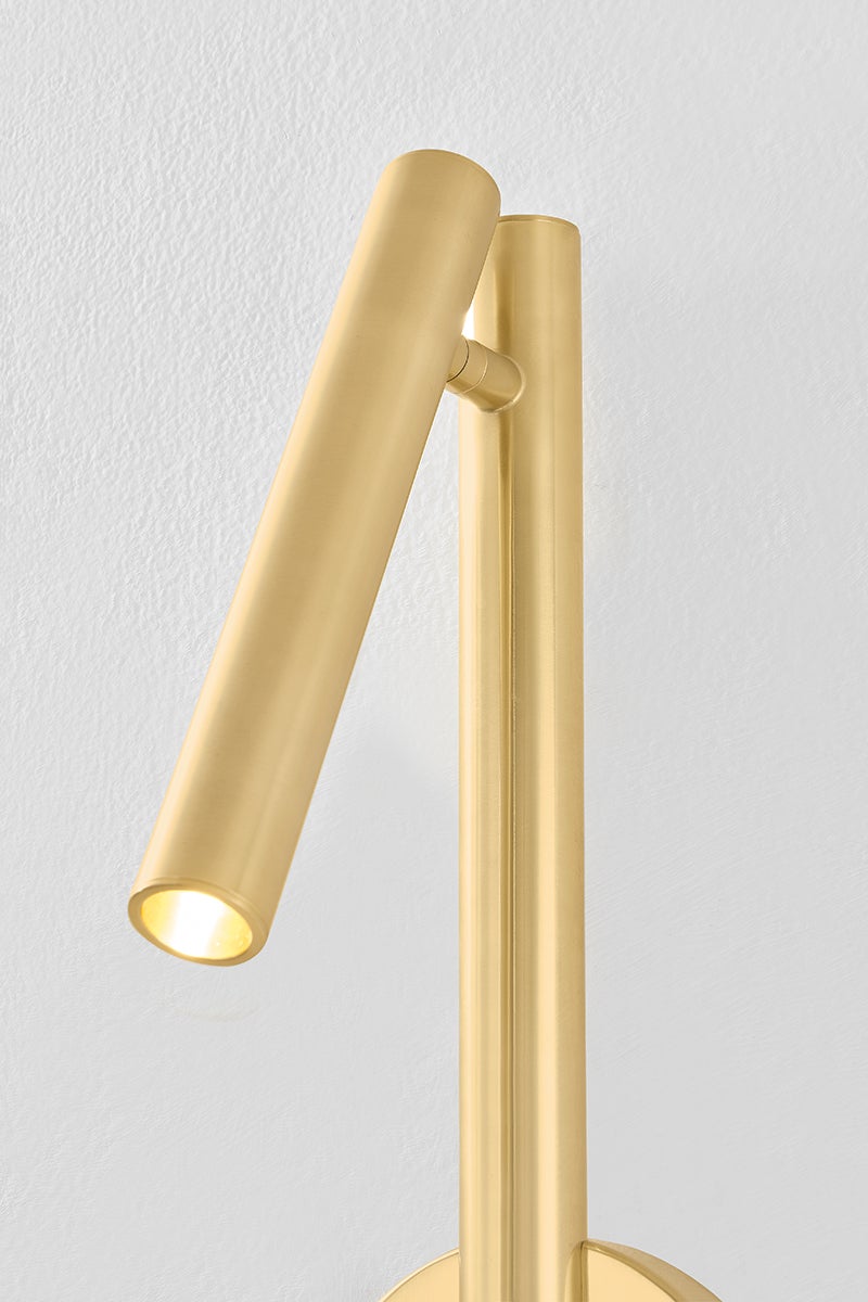 Hudson Valley Lighting CIRCLEVILLE Wall Sconce — Aged Brass