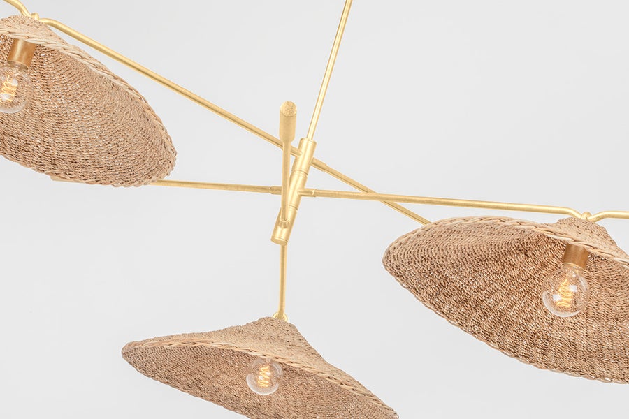 Troy Lighting VALIER Chandelier — F8772-VGL