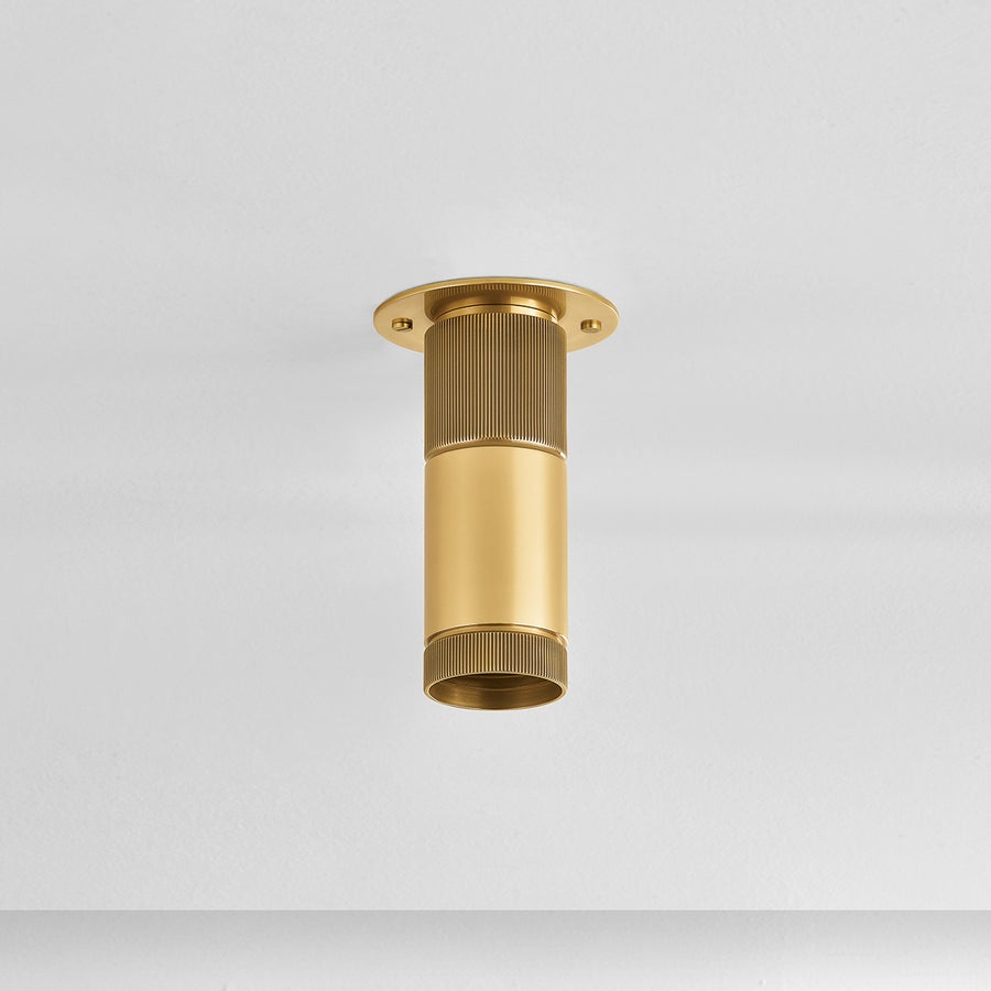 Hudson Valley Lighting DIGHTON FLUSH MOUNT — Aged Brass