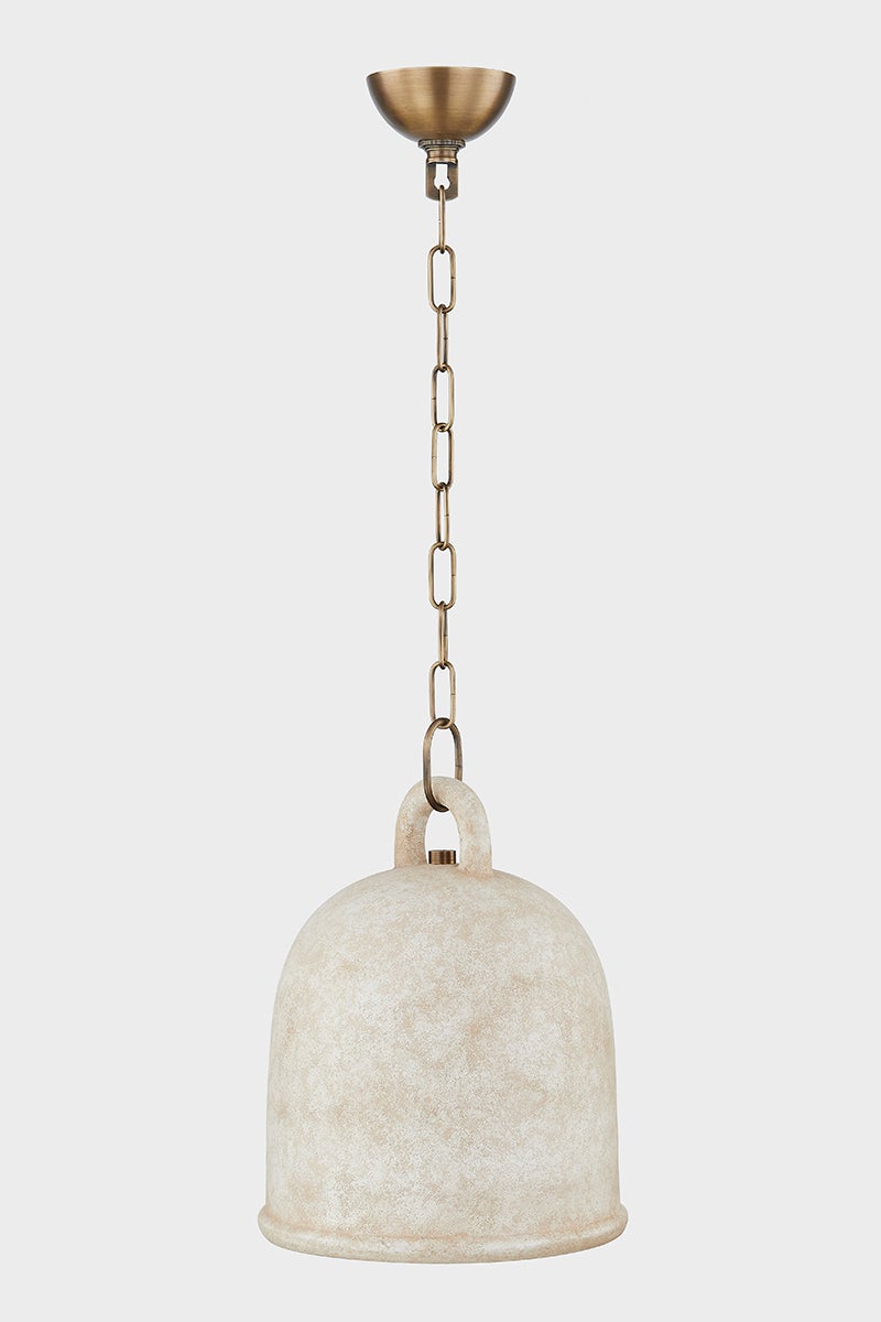 Troy Lighting RELIC Pendant — F2712-PBR/CRE