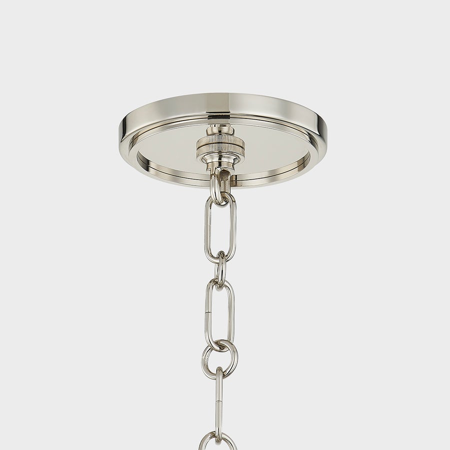 Hudson Valley Lighting DONNELL Pendant — Polished Nickel