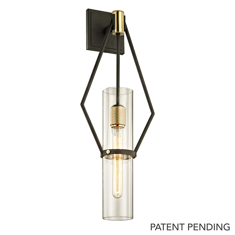 Troy Lighting Raef Wall Sconce — B6312-TBZ/BBA