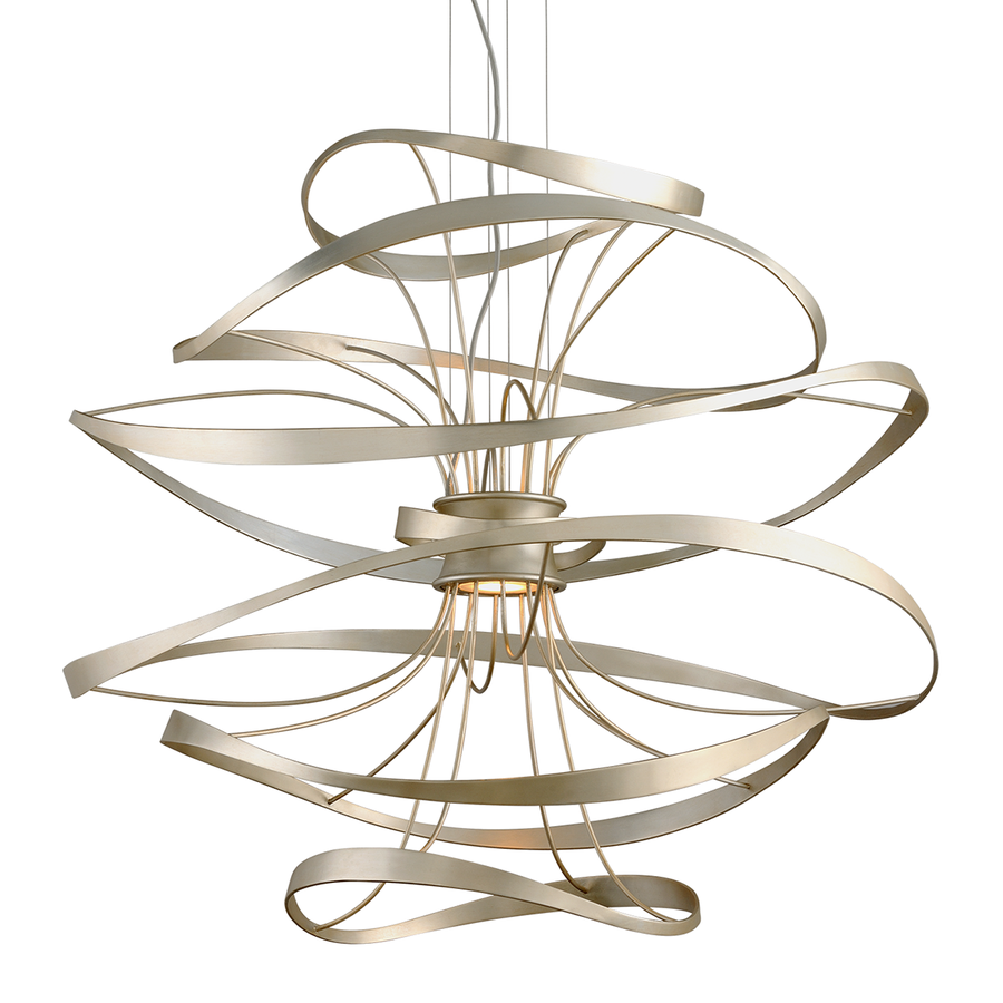 Corbett Lighting Calligraphy Chandelier — 213-44-SL/SS