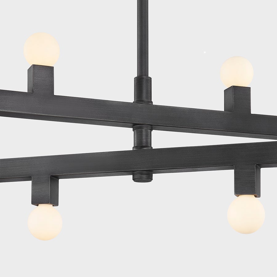 Mitzi Sutter Chandelier — H823914-GRA