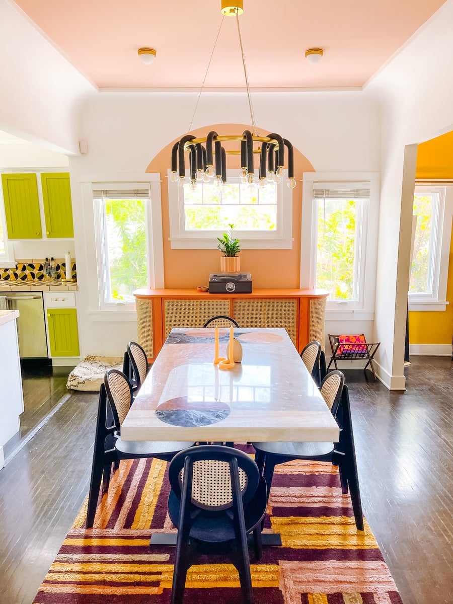 Mitzi Whit Chandelier — H382820-AGB/BK