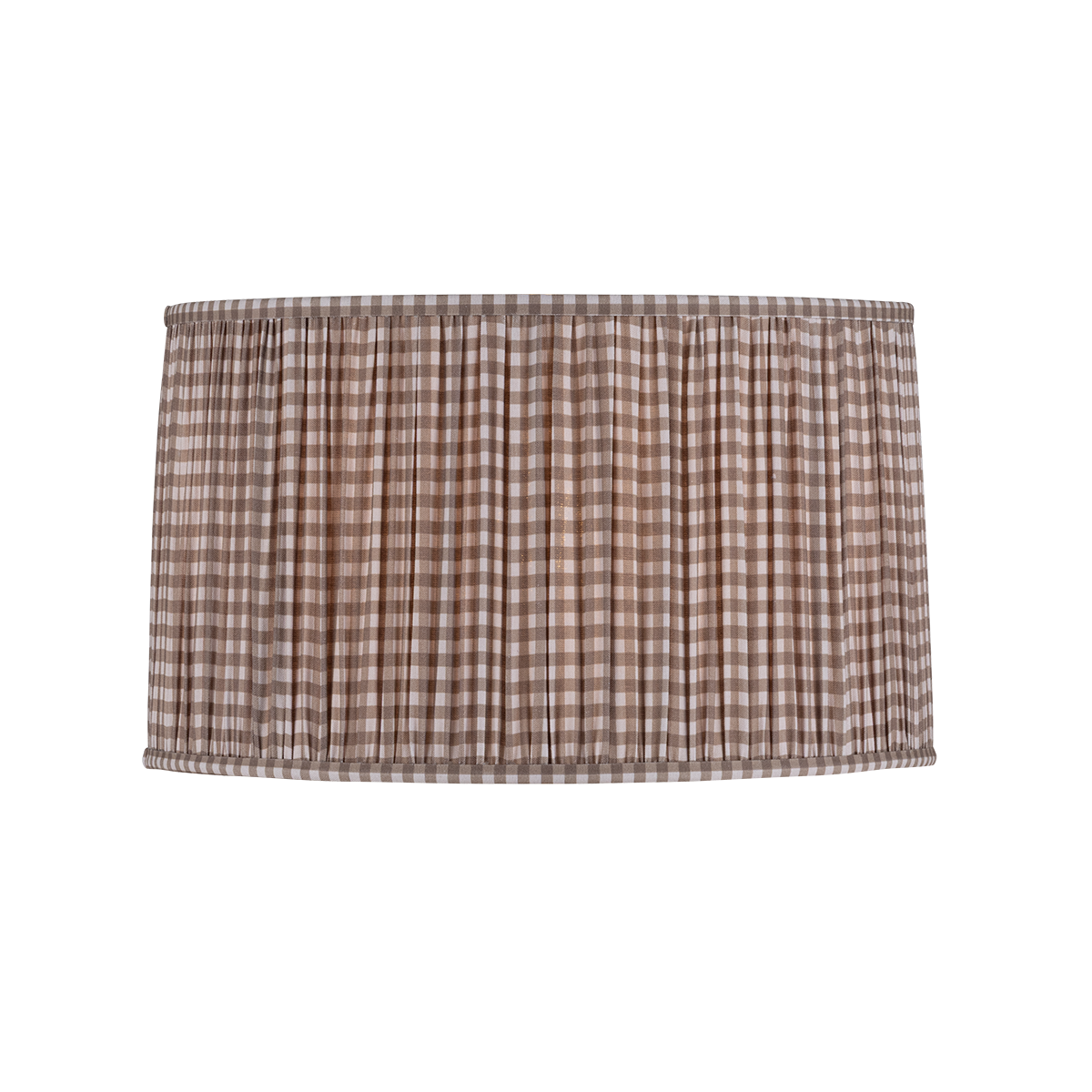 Gathered Drum Shade