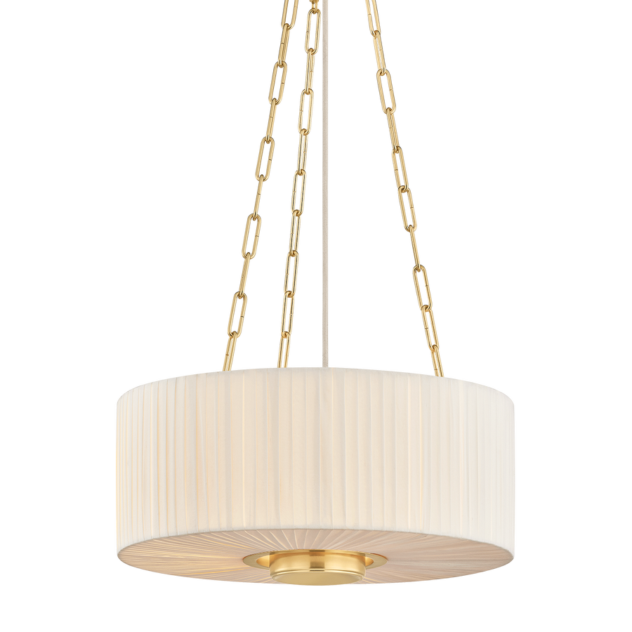 Hudson Valley Lighting Camby Pendant — Aged Brass