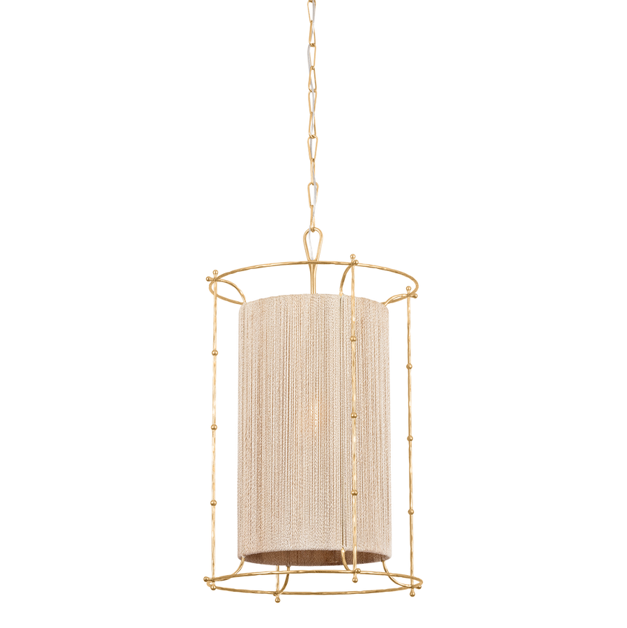 Hudson Valley Lighting JONES POINT Lantern — Vintage Gold Leaf