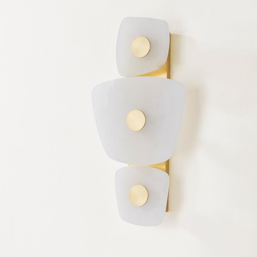 Hudson Valley Lighting HOLMDEL Wall Sconce — Aged Brass