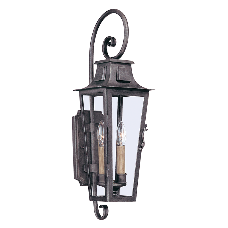 Troy Lighting Parisian Square Exterior Wall Sconce — B2962-APW